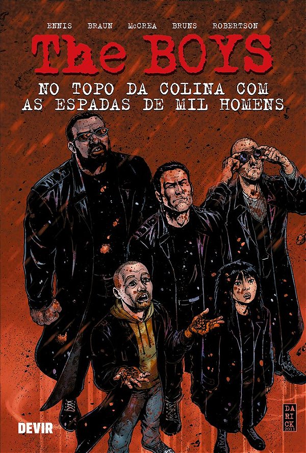 Livro The Boys volume 11: No topo da colina com a espada de mil...