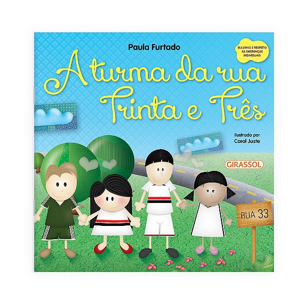 Livro Conta Comigo - A Turma da Rua Trinta e Três