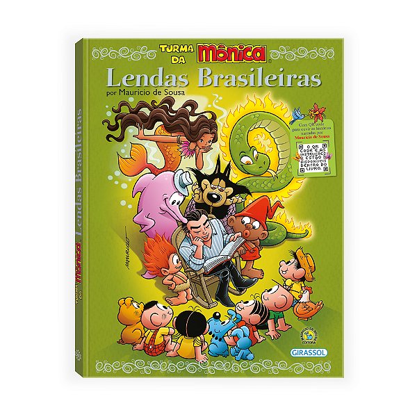 Livro Turma da Mônica - Lendas Brasileiras por Mauricio d...