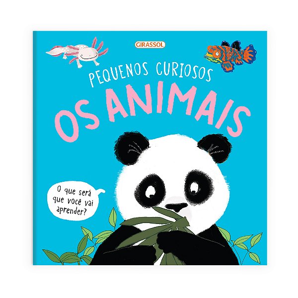 Livro Pequenos curiosos - Os animais