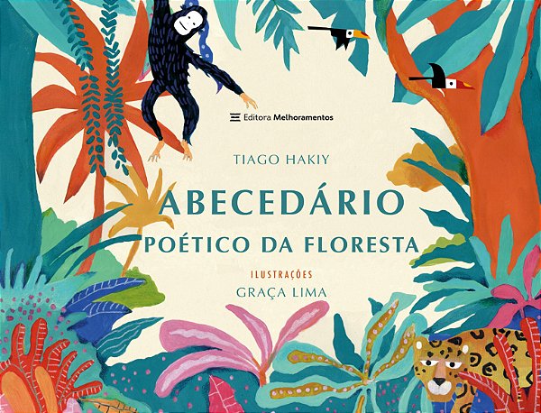 Livro Abecedário Poético Da Floresta