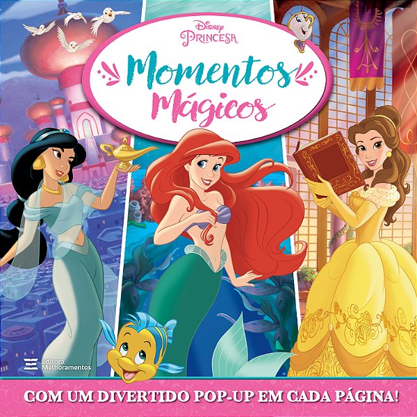 Livro Disney Princesa - Momentos Mágicos - Livro Pop-Up