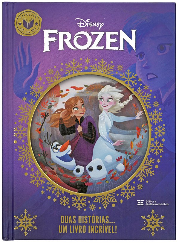 Livro Contos De Ouro - Frozen