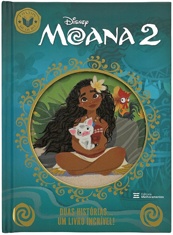 Livro Contos De Ouro - Moana