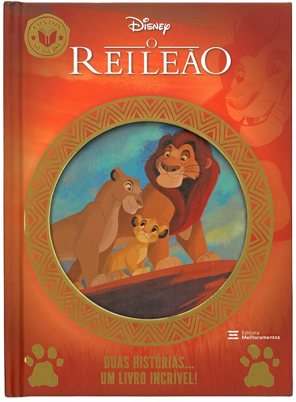 Livro Contos De Ouro - O Rei Leão