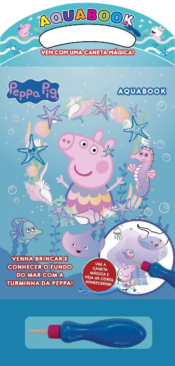 Livro Aquabook Peppa Pig
