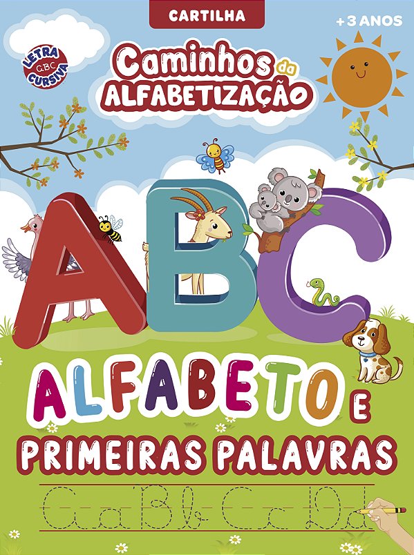 Livro Cartilha caminhos da alfabetização: alfabeto e prim...