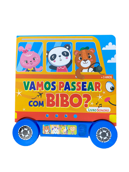 Livro Vamos passear com Bibo? - Livro sonoro