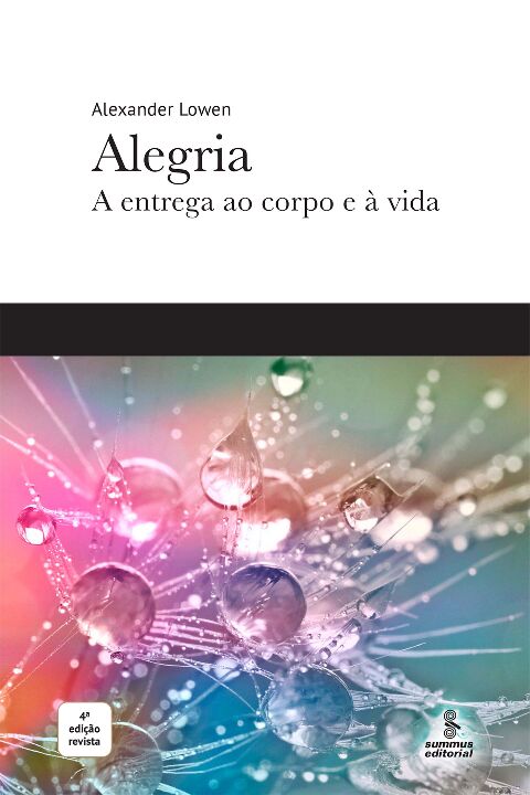 Livro Alegria: A entrega ao corpo e à vida
