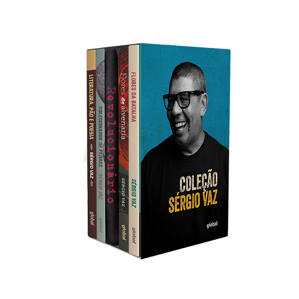 Livro Coleção Sergio Vaz + Camiseta Revolucionário