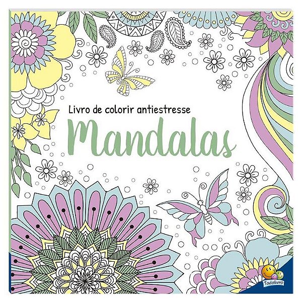 Livro Livro de Colorir antiestresse: Mandalas para relaxa...