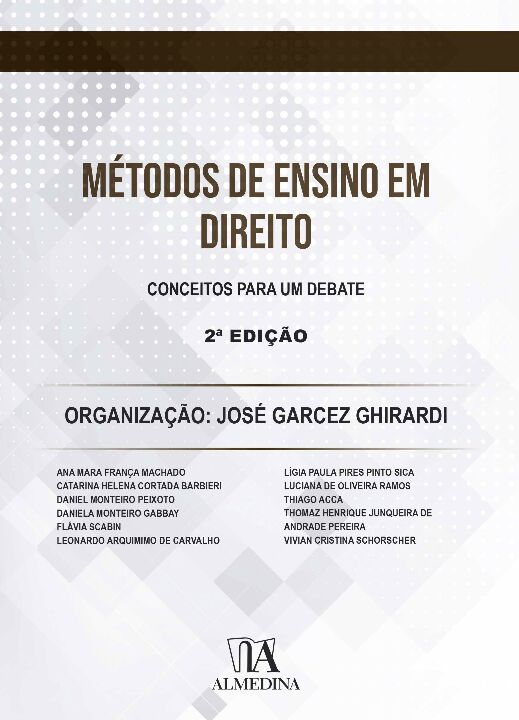 Livro Métodos de ensino em direito: conceitos para um deb...