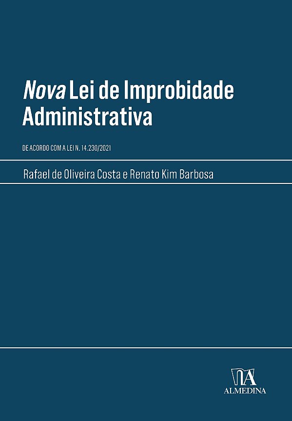 Livro Nova lei de improbidade administrativa: de acordo c...