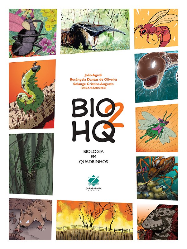 Livro Bio Hq 2 - Biologia Em Quadrinhos