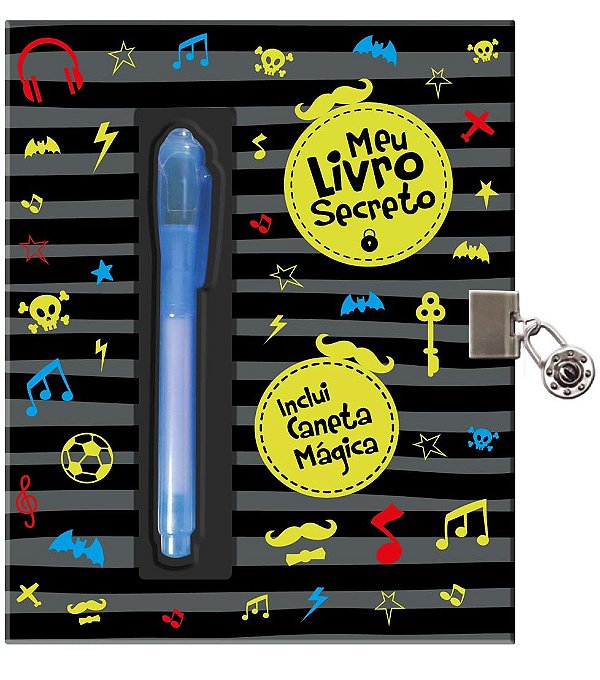Livro Meu Livro Secreto: Preto
