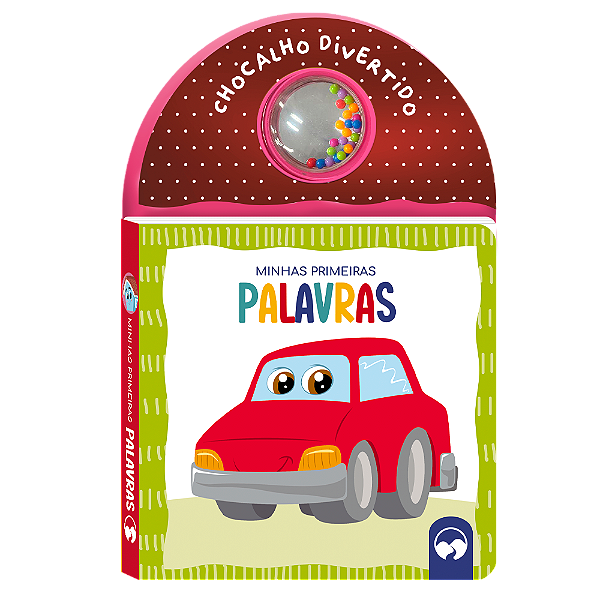 Livro Chocalho Divertido Primeira Palavras