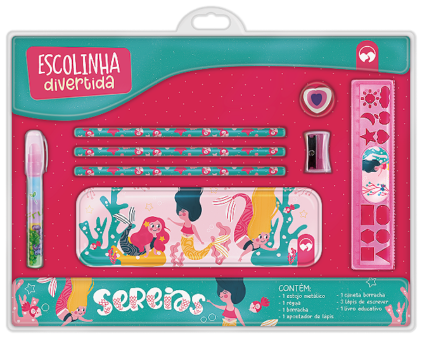 Livro Sereias: Escolinha Divertida
