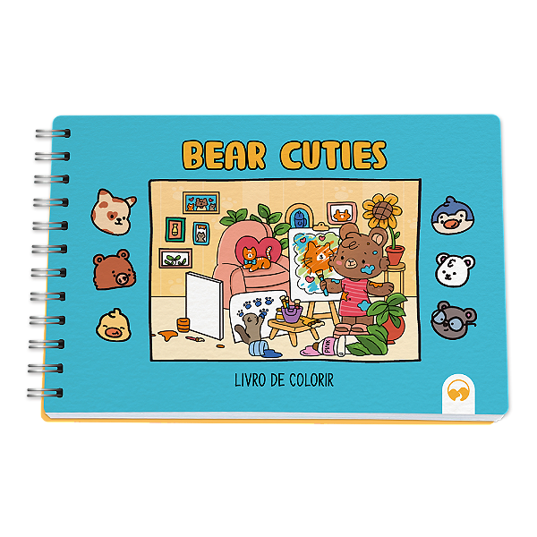 Livro Bear Cuties - Livro De Colorir