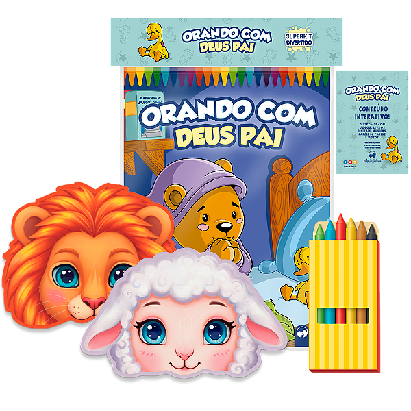 Livro Superkit Divertido - Orando Com Deus Pai