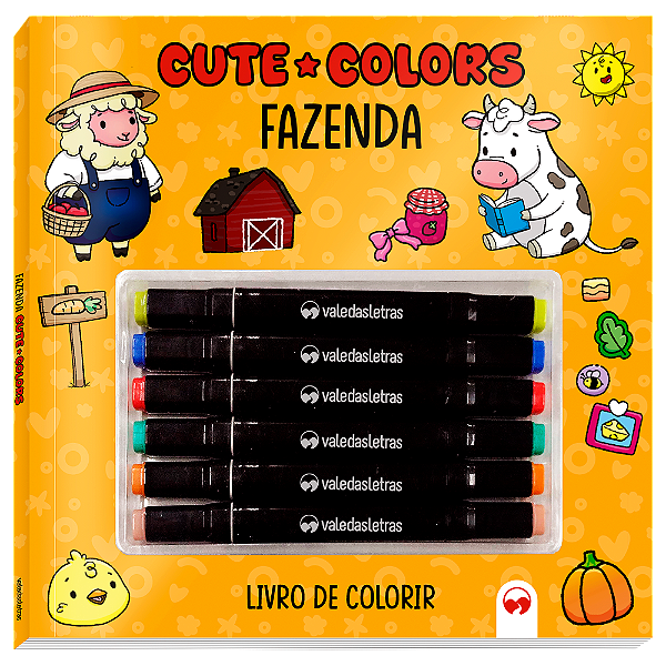 Livro Cute Colors - Unicornios