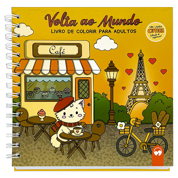 Livro Cuties Edição Especial De Luxo - Volta Ao Mundo