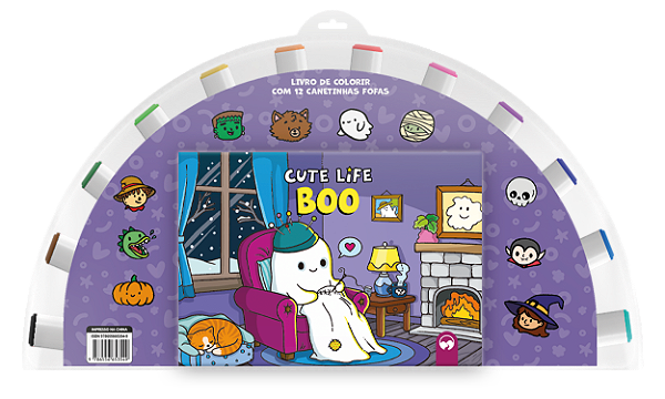 Livro Cute Life - Boo