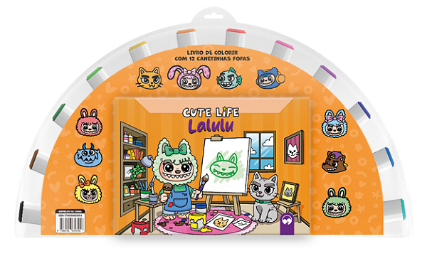 Livro Cute Life - Lalulu