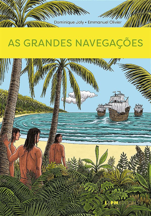 Livro As grandes navegações: hq