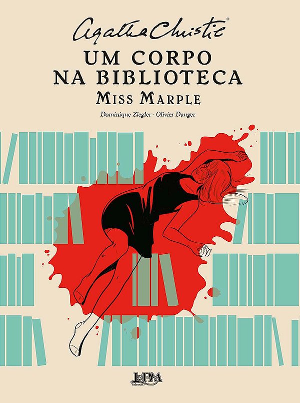Livro Um corpo na biblioteca hq