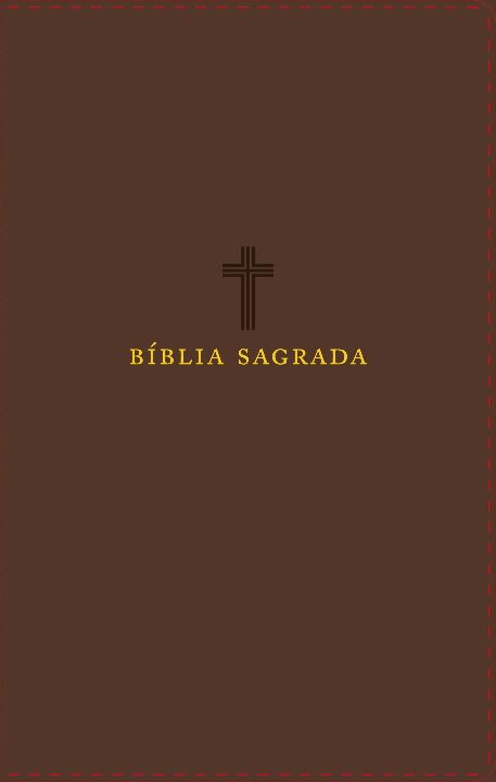 Livro Bíblia NVI, Couro Soft, Marrom, Letras de Jesus em ...