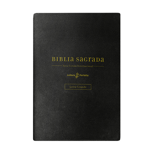 Livro Bíblia Nvi, Couro Soft - Letra Grande, Com Espaço P...