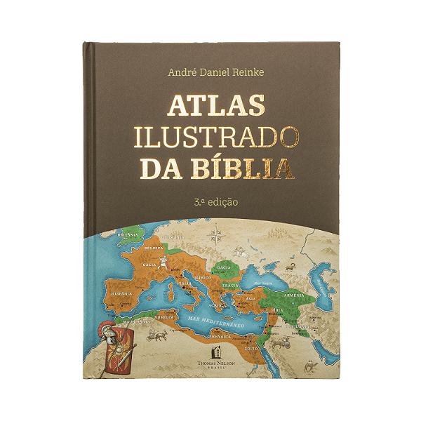 Livro Atlas Ilustrado Da Bíblia