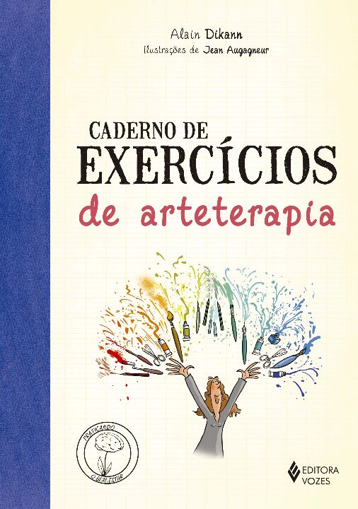 Livro Caderno de exercícios de arteterapia