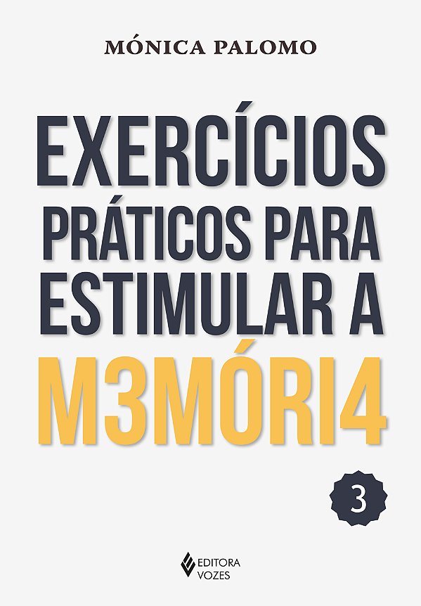 Livro Exercícios práticos para estimular a memória (Volum...