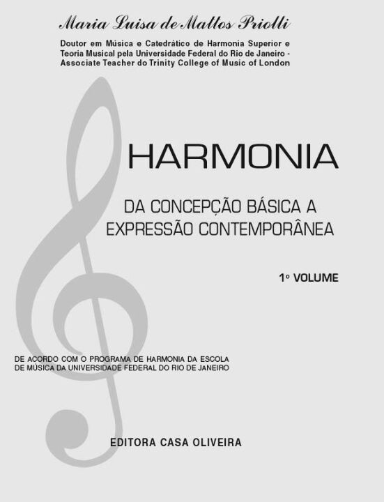 Livro Harmonia - Da Concepção à Expressão - 1º Volume