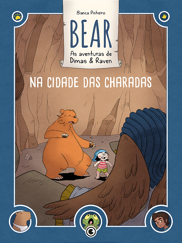Livro Bear – As aventuras de Dimas & Raven: Na cidade das...