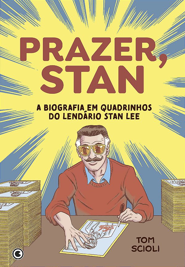 Livro Prazer, Stan: A biografia em quadrinhos do lendário...
