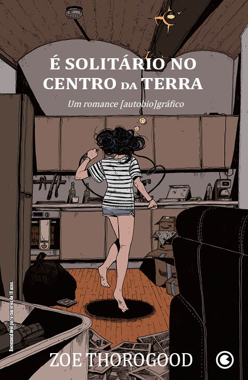 Livro É solitário no centro da Terra