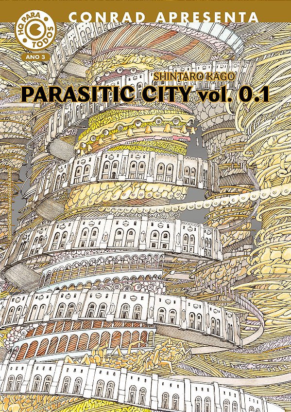 Livro Parasitic city – volume 0.1: edição brasileira