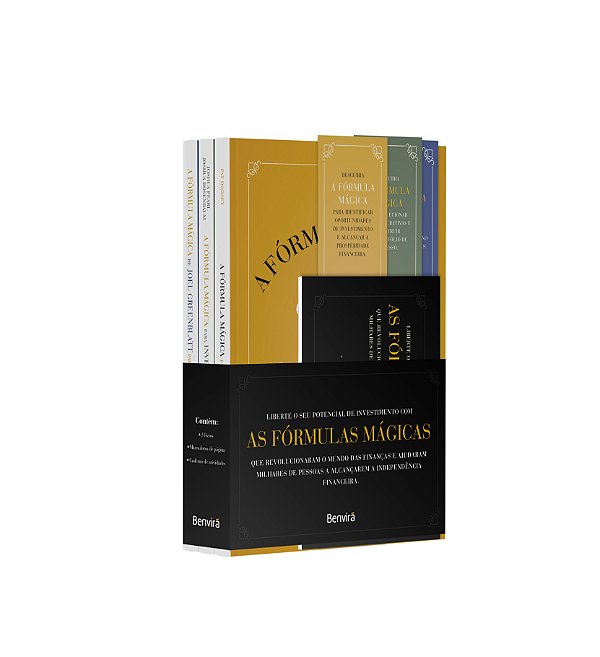 Livro Combo As Fórmulas mágicas que revolucionaram o mund...