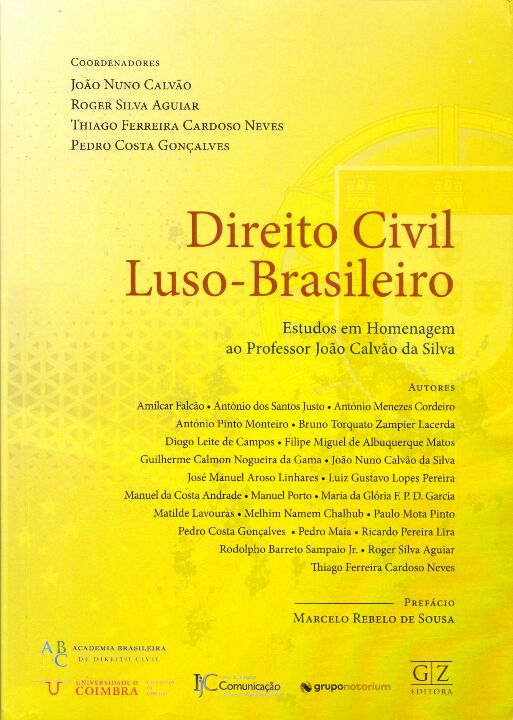 Livro Direito Civil Luso - Brasileiro - 01Ed/21