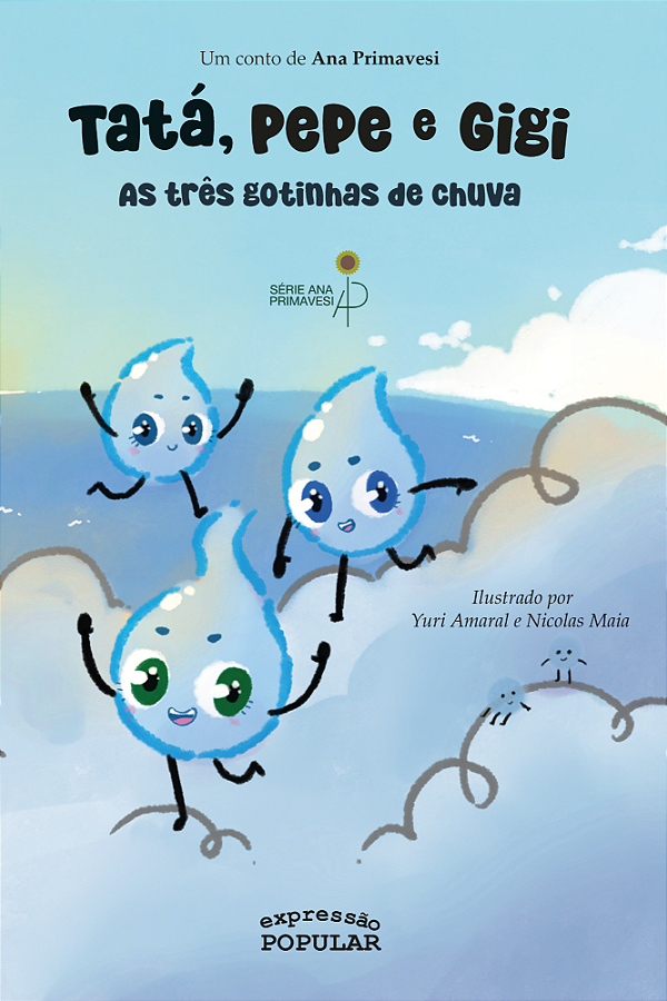 Livro Tatá, Pepe E Gigi - As Três Gotinhas De Chuva