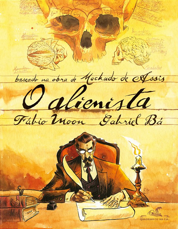 Livro O alienista (Edição em quadrinhos)