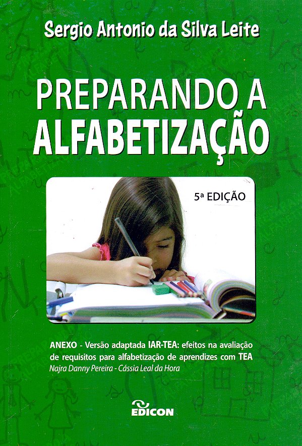 Livro Preparando A Alfabetização