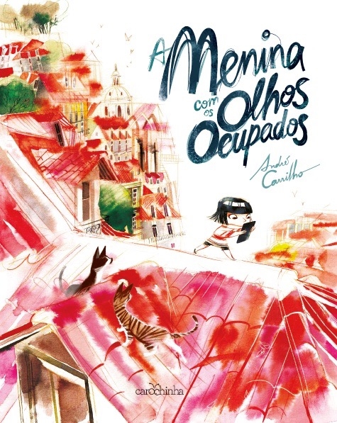 Livro A Menina Com Os Olhos Ocupados