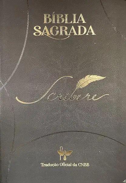 Livro Bíblia Sagrada - Scribere - Marrom