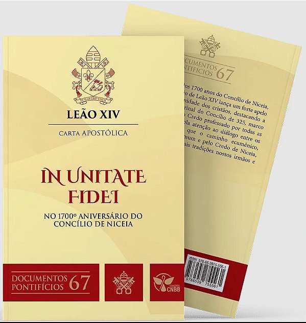 Livro Carta Apostólica In Unitate Fidei - Documentos Pontifício...