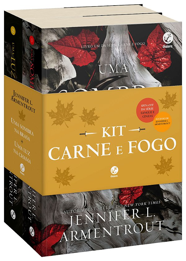 Livro Kit - Carne E Fogo