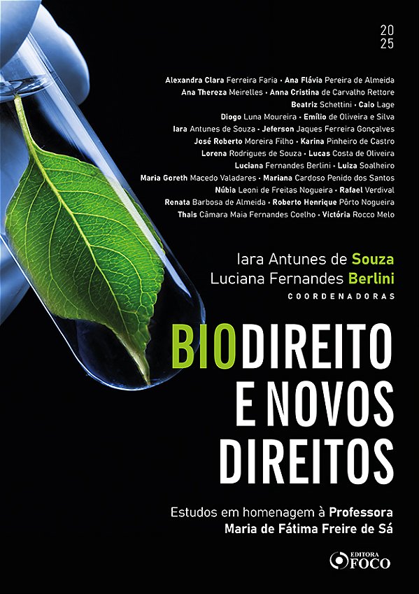 Livro Biodireito e Novos Direitos - 1ª Ed - 2025