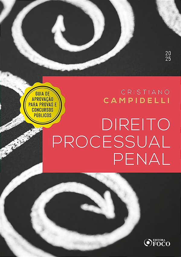 Livro Direito Processual Penal - 1ª ED - 2025
